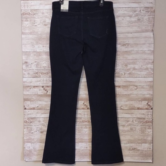 Style & Co Tummy Control Bootleg Jeans 10 Long - Picture 7 of 12